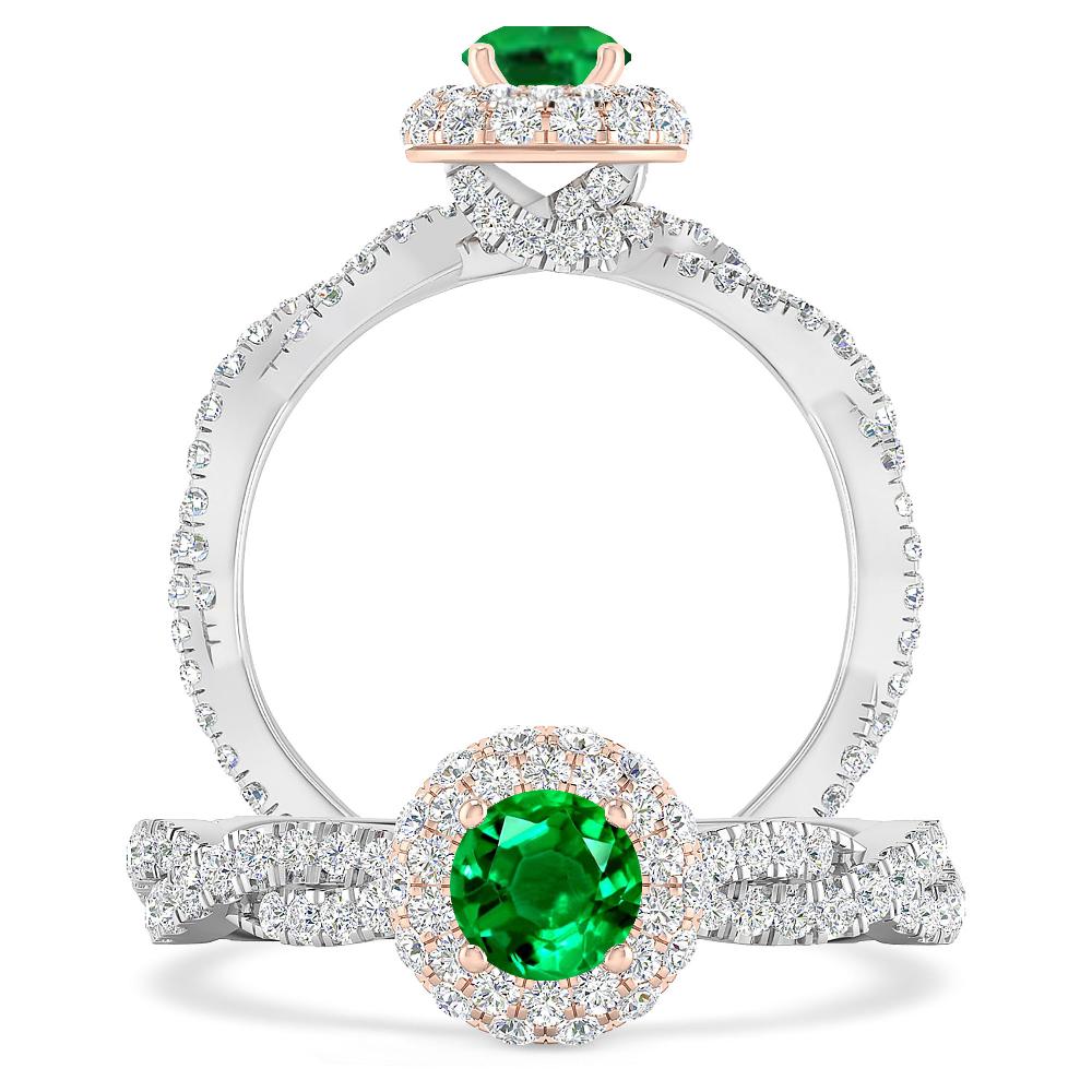 White Gold - Emerald