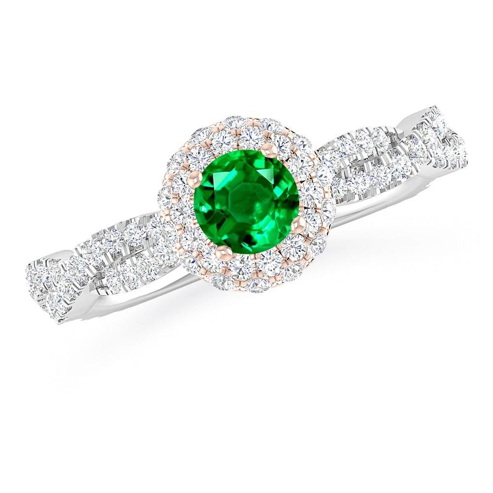 White Gold - Emerald