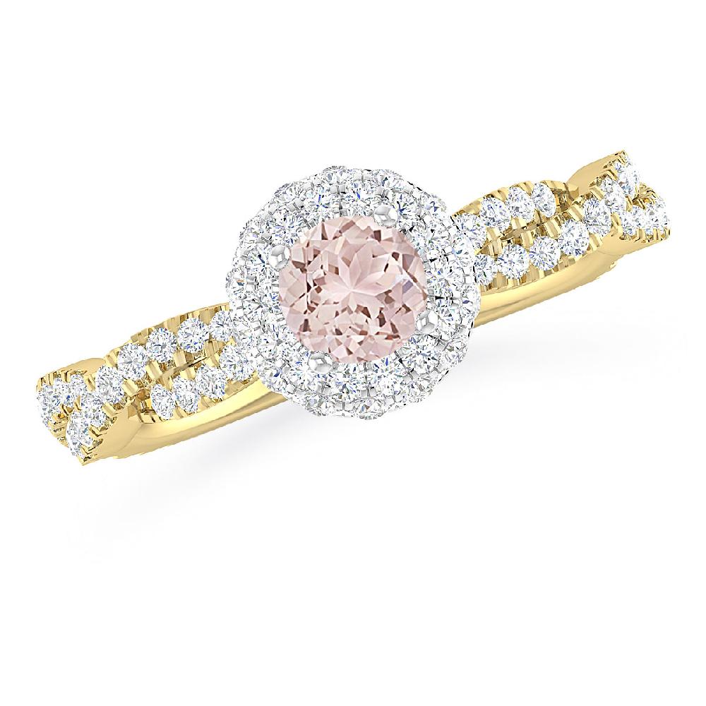 Yellow Gold - Morganite