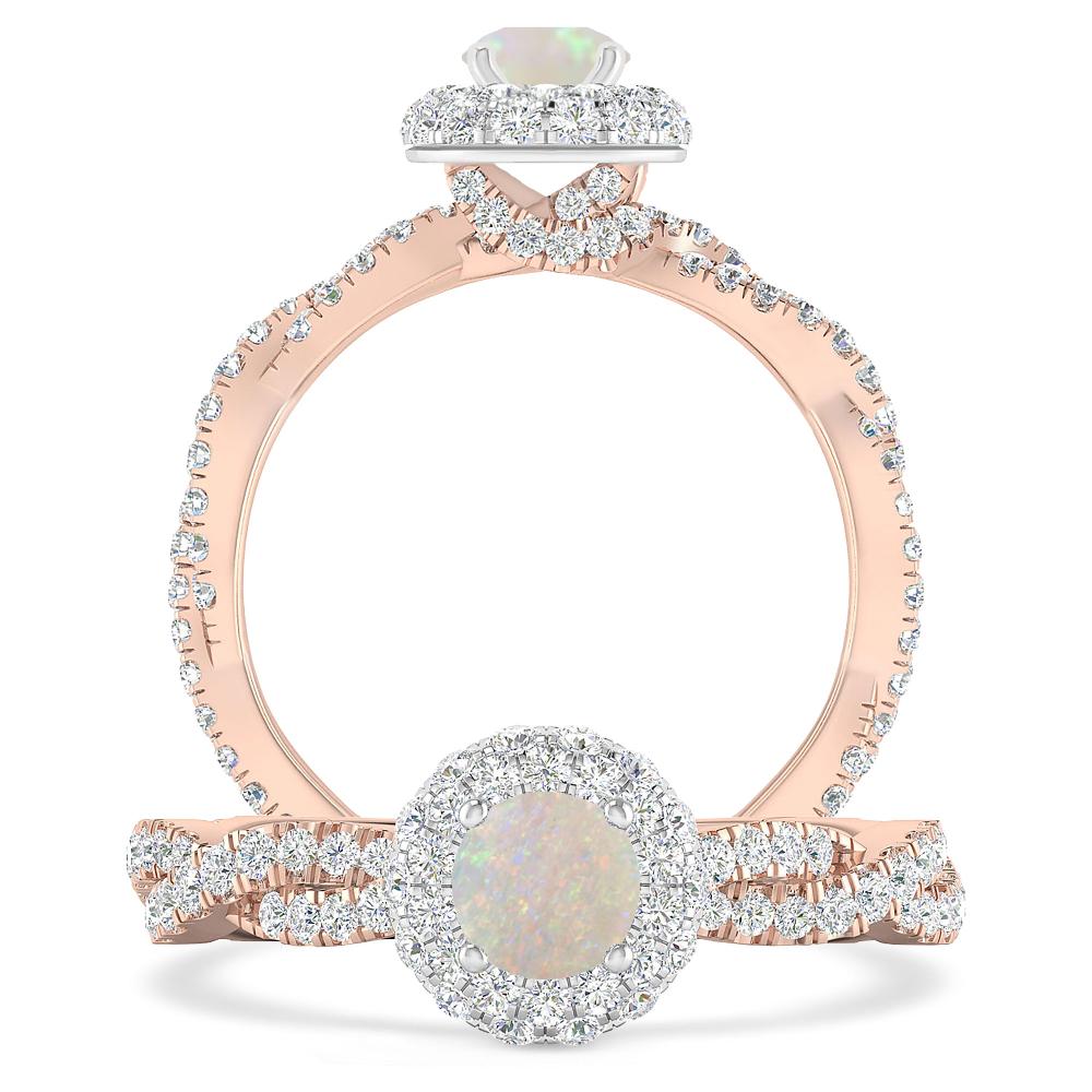 Rose Gold - Opal