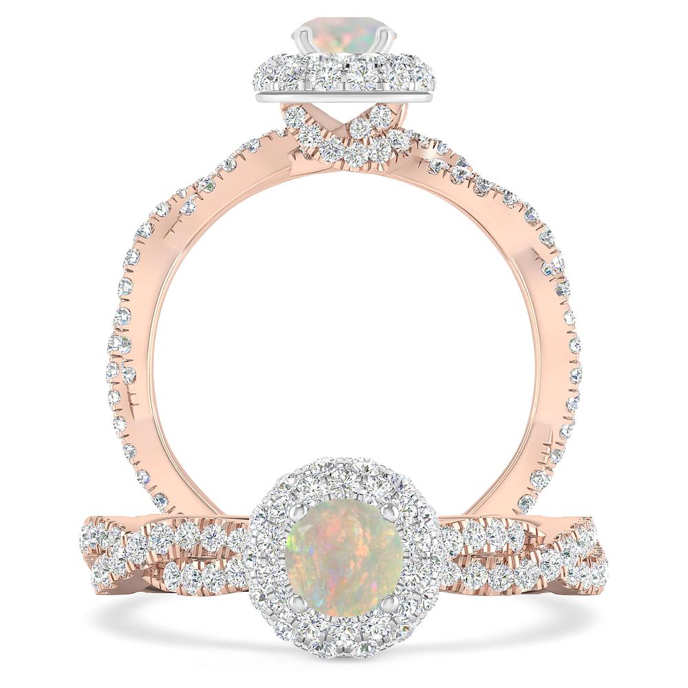 Rose Gold - Opal