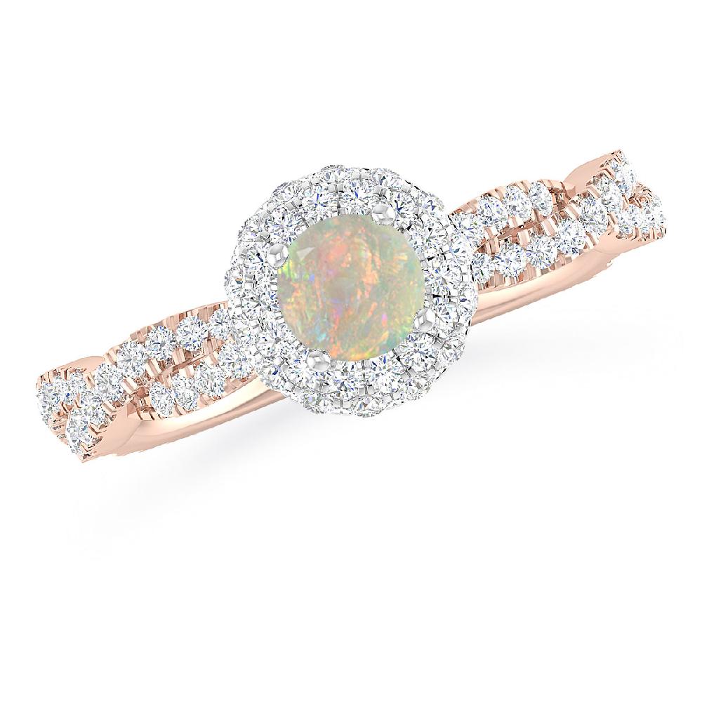 Rose Gold - Opal