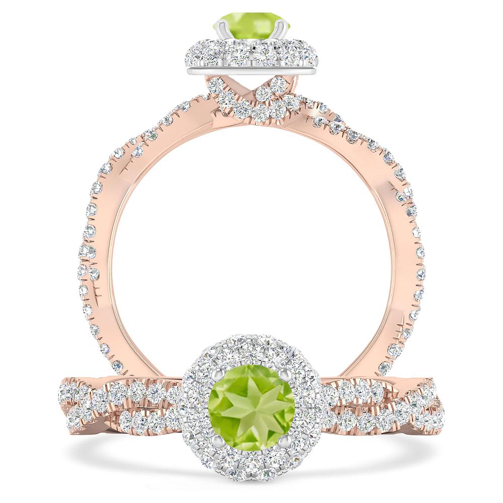 Rose Gold - Peridot