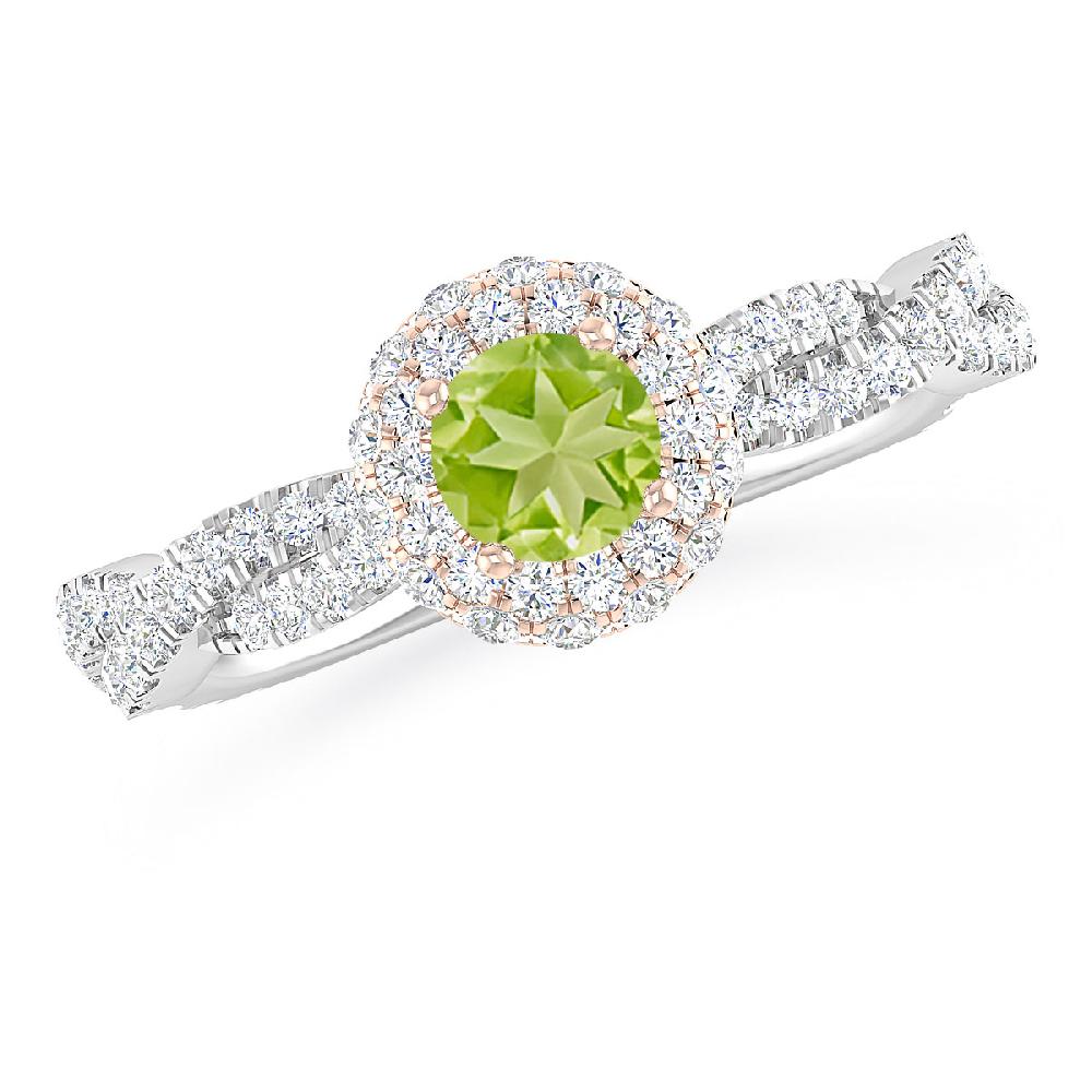 White Gold - Peridot