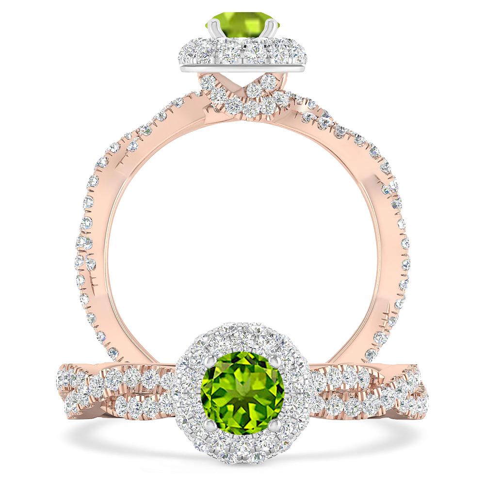 Rose Gold - Peridot