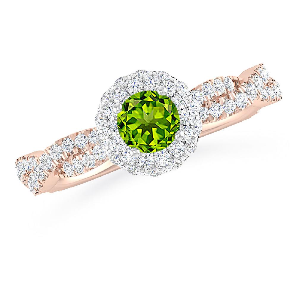 Rose Gold - Peridot