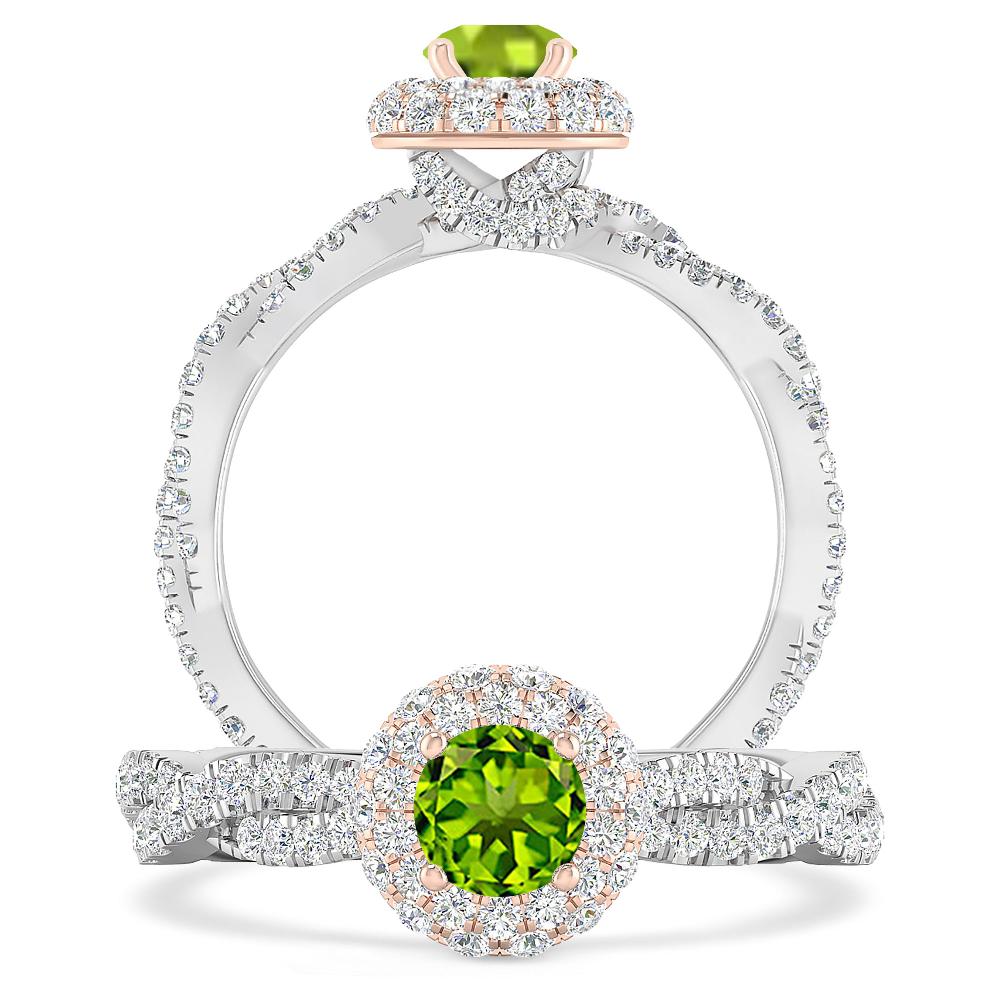 White Gold - Peridot