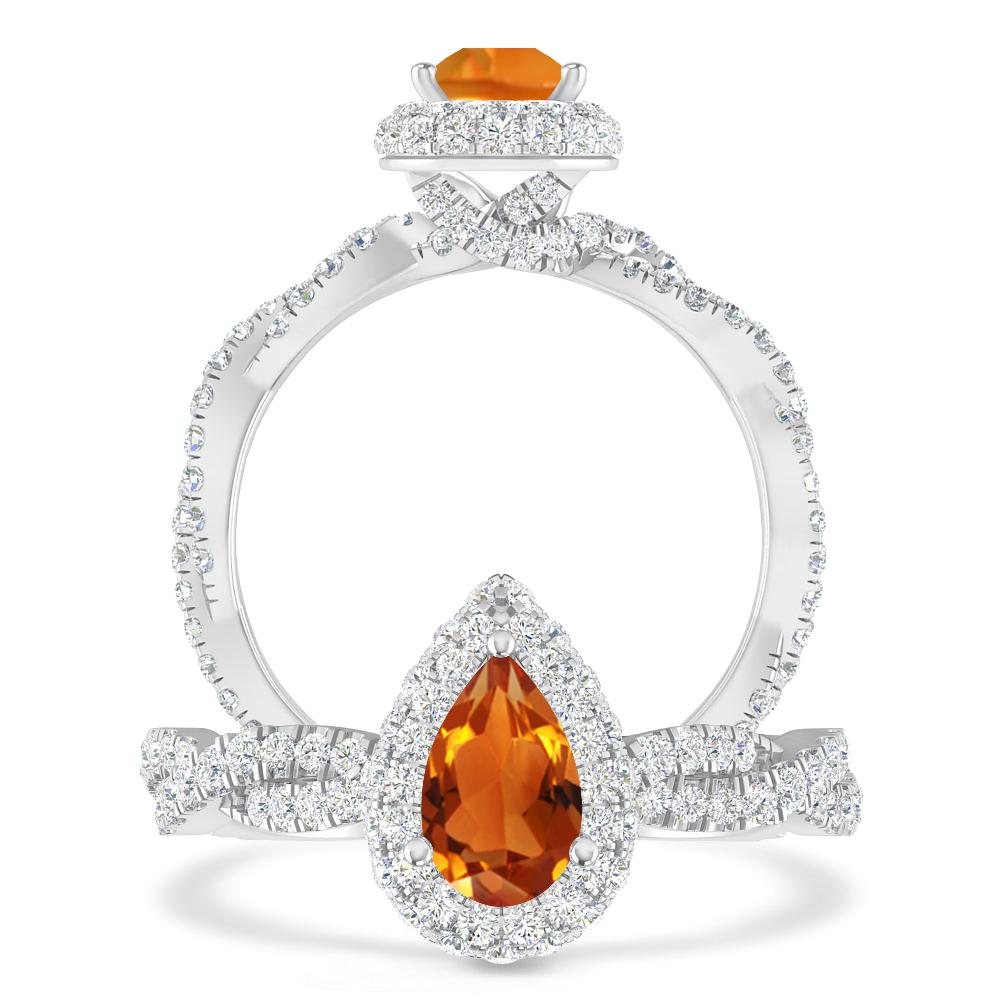 White Gold - Citrine