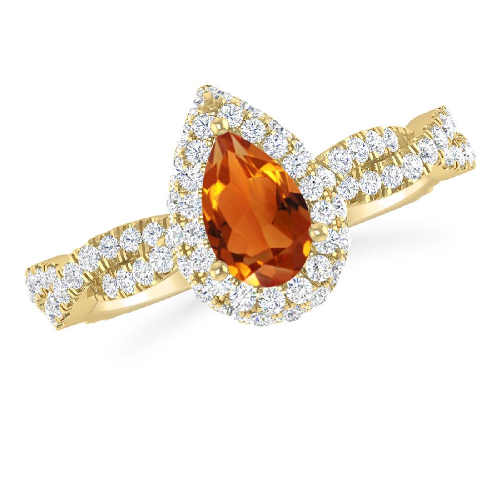 Yellow Gold - Citrine