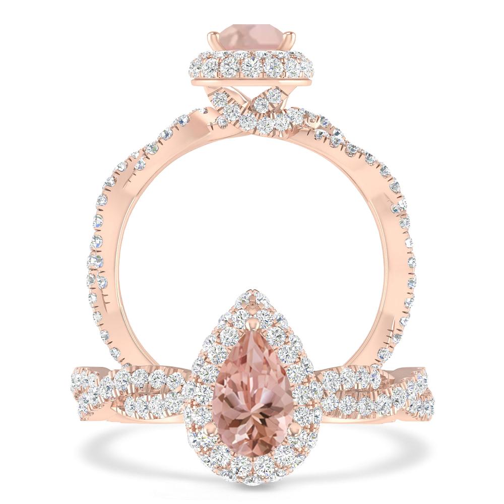 Rose Gold - Morganite