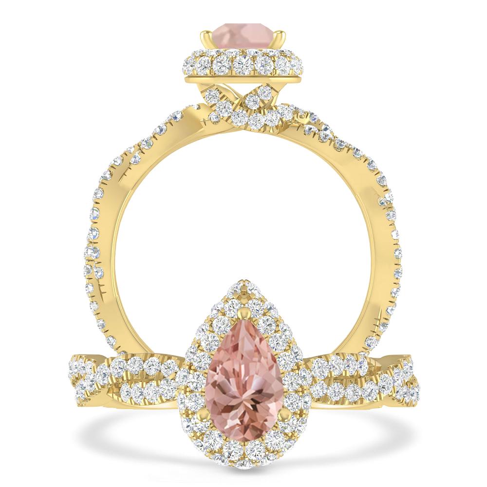 Yellow Gold - Morganite