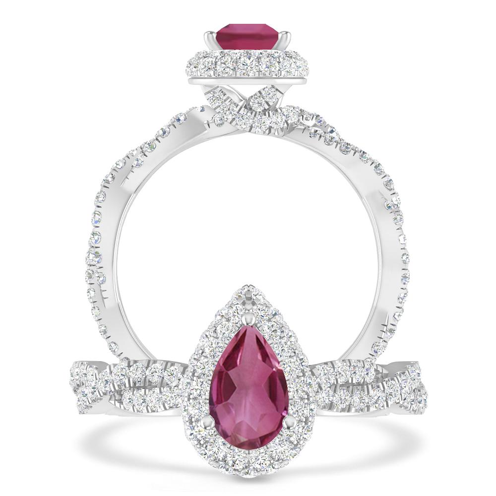 White Gold - Pink Tourmaline