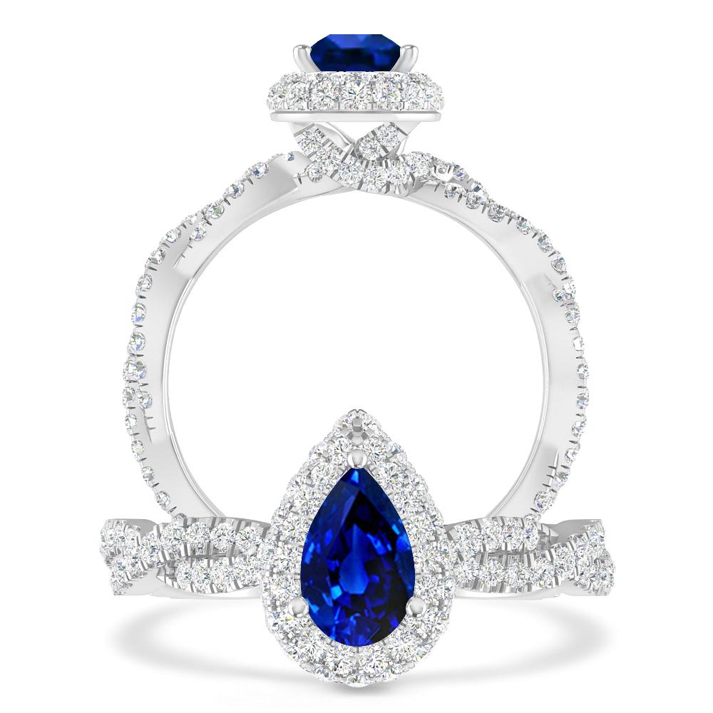 White Gold - Sapphire