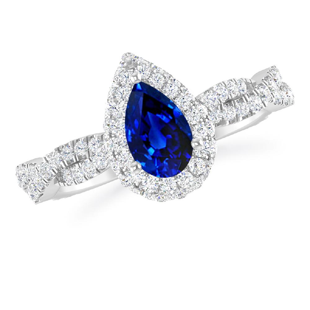 White Gold - Sapphire