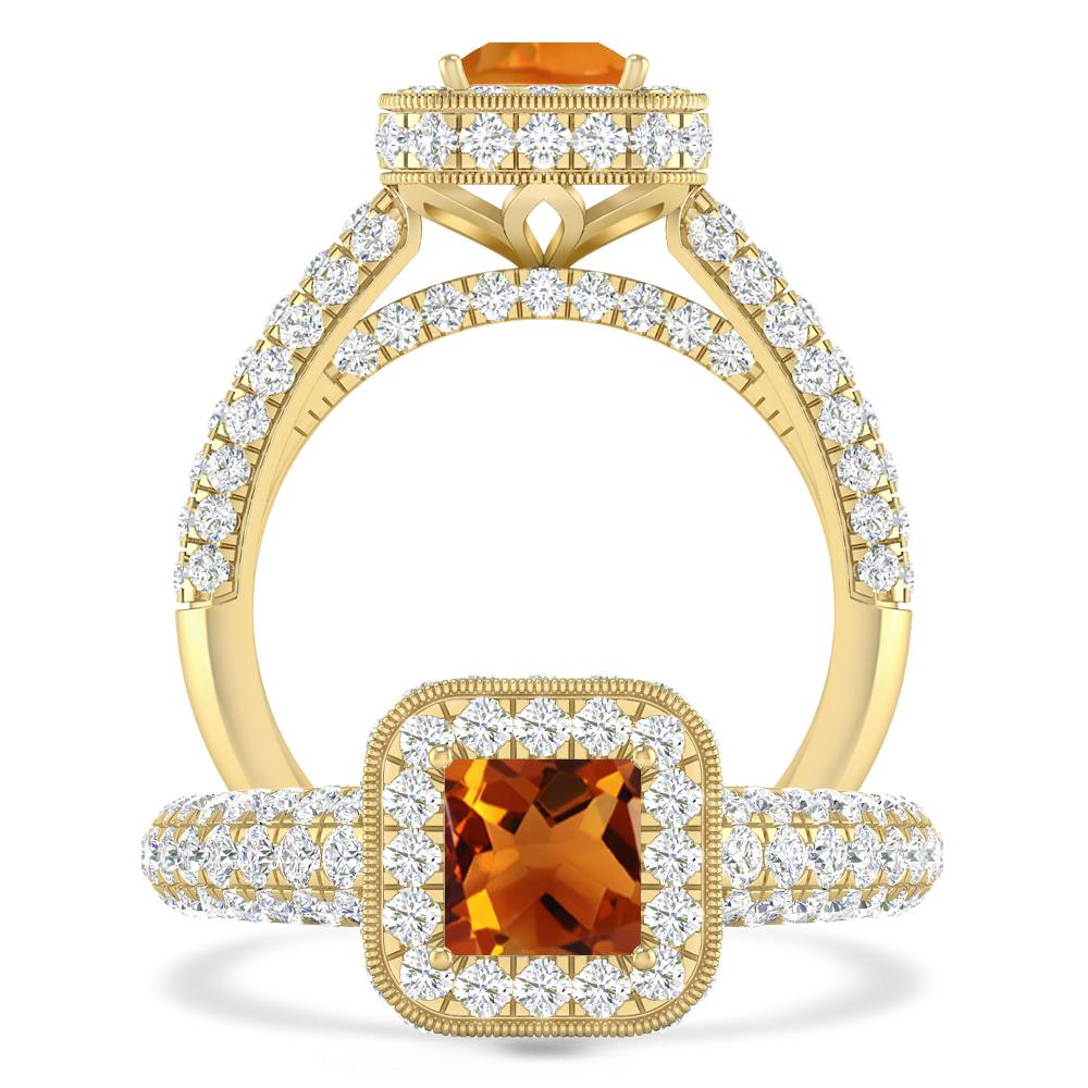 Yellow Gold - Citrine