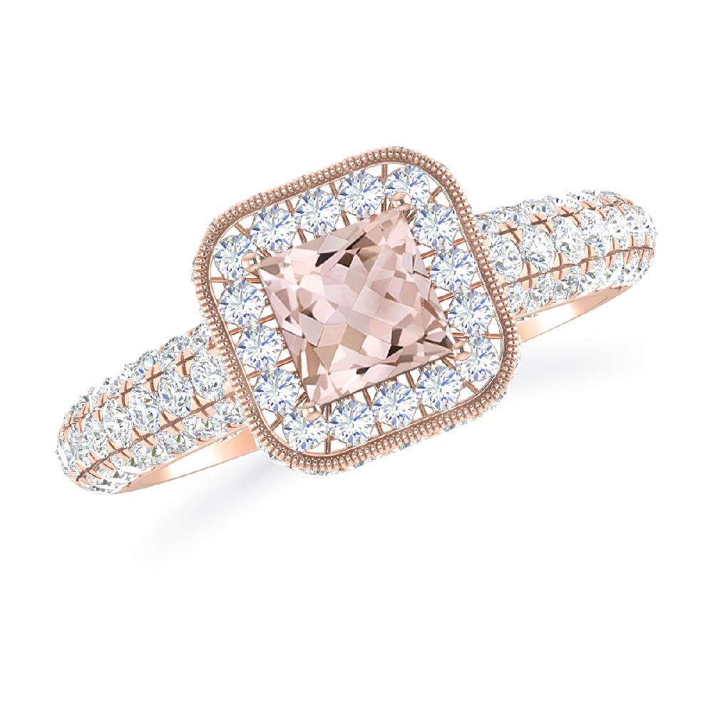 Rose Gold - Morganite