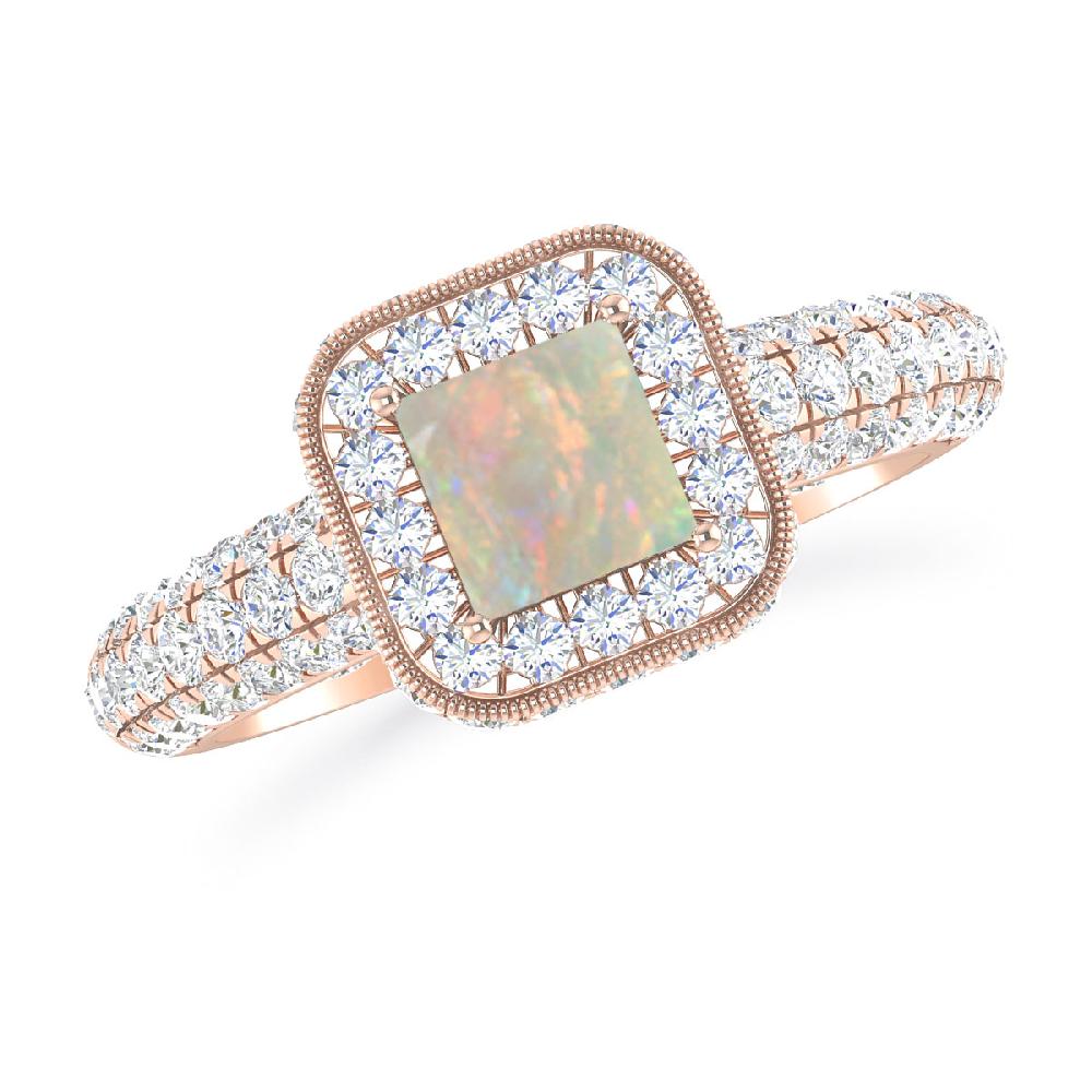 Rose Gold - Opal