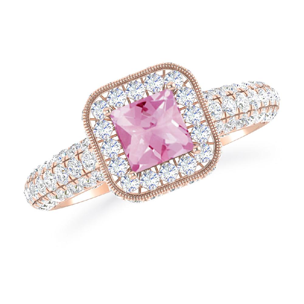 Rose Gold - Pink Tourmaline