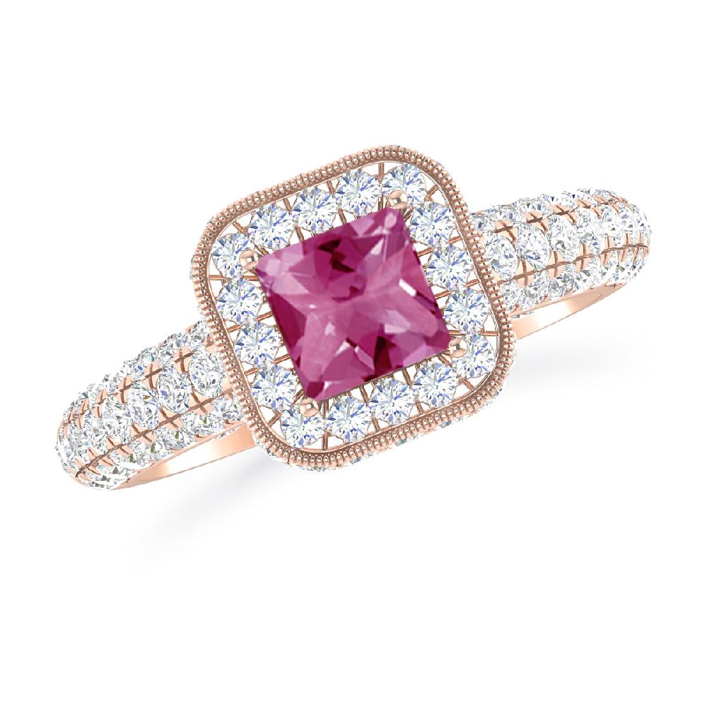 Rose Gold - Pink Tourmaline