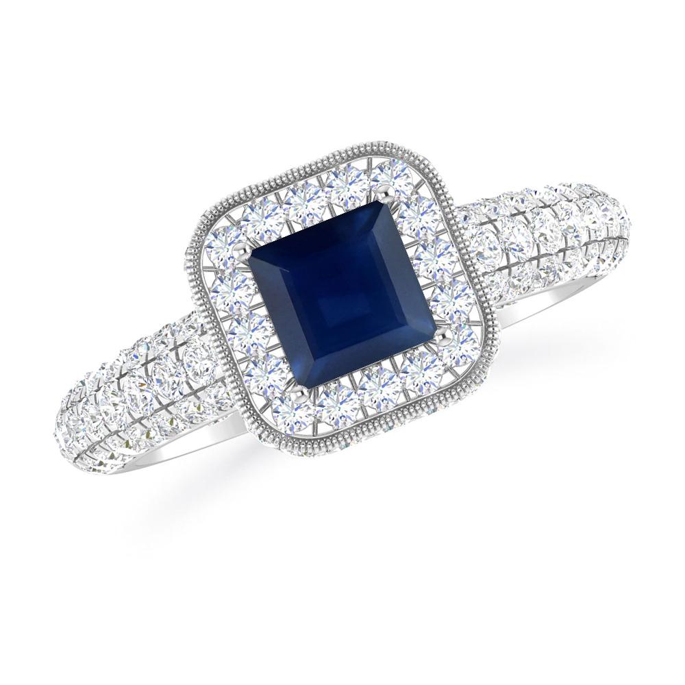 White Gold - Sapphire