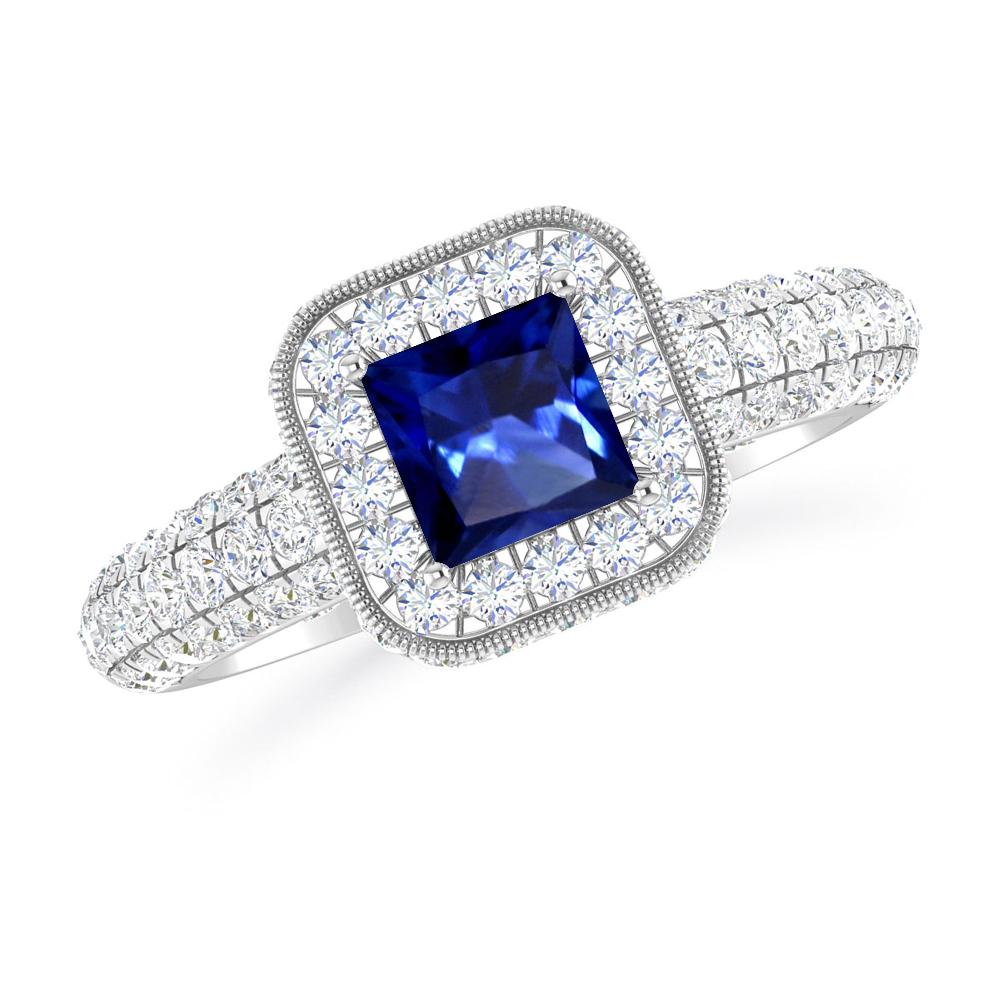 White Gold - Sapphire