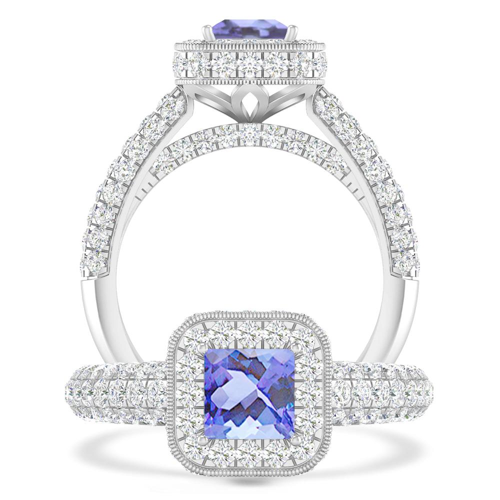 White Gold - Tanzanite