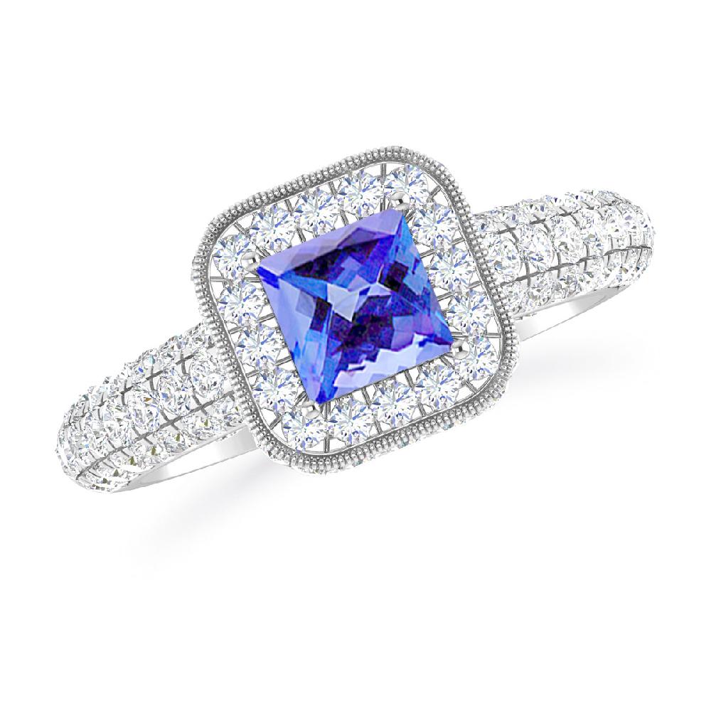 White Gold - Tanzanite