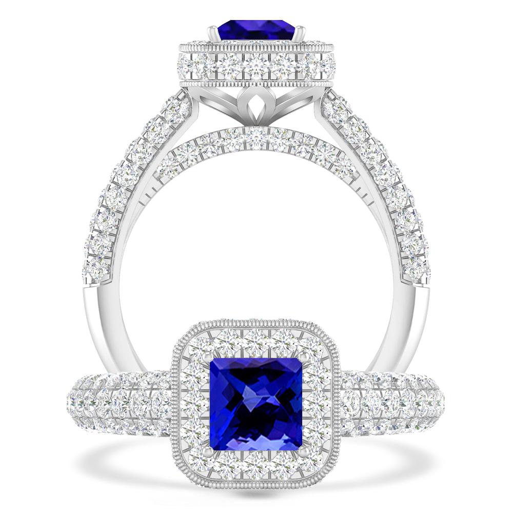 White Gold - Tanzanite