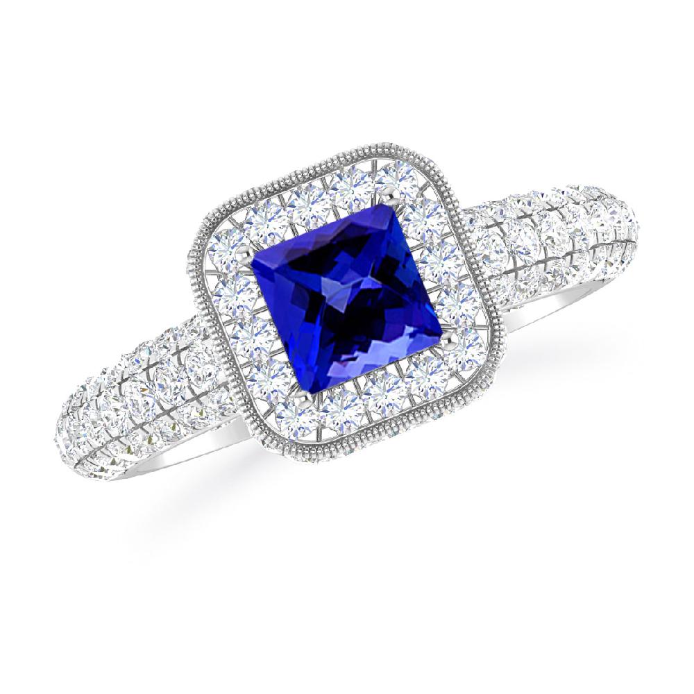 White Gold - Tanzanite