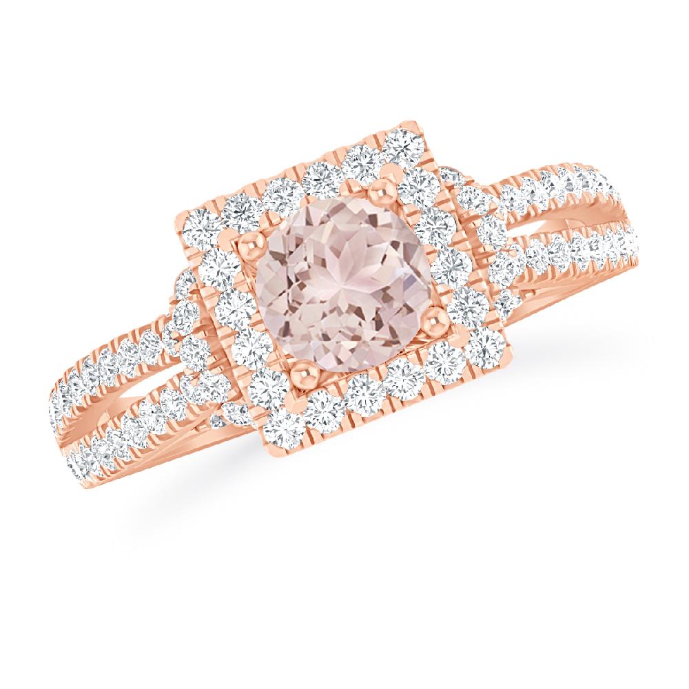 Rose Gold - Morganite