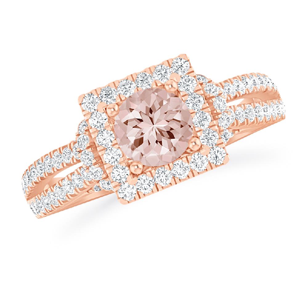 Rose Gold - Morganite