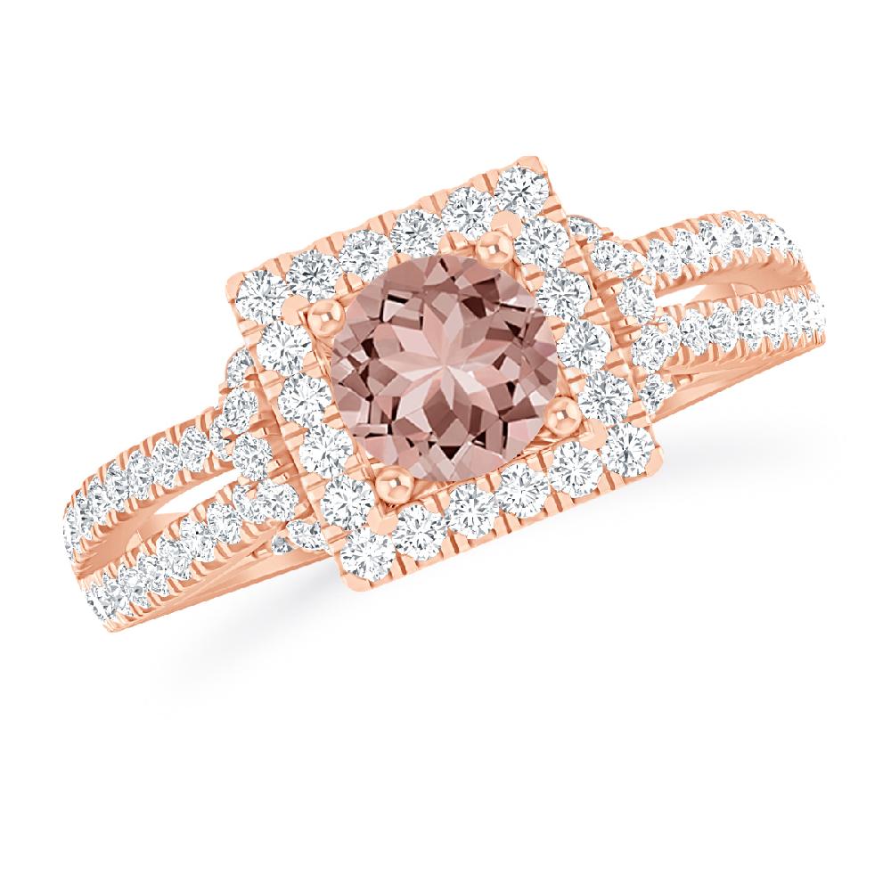 Rose Gold - Morganite