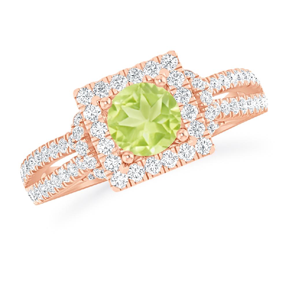 Rose Gold - Peridot