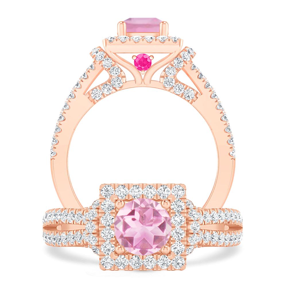 Rose Gold - Pink Tourmaline