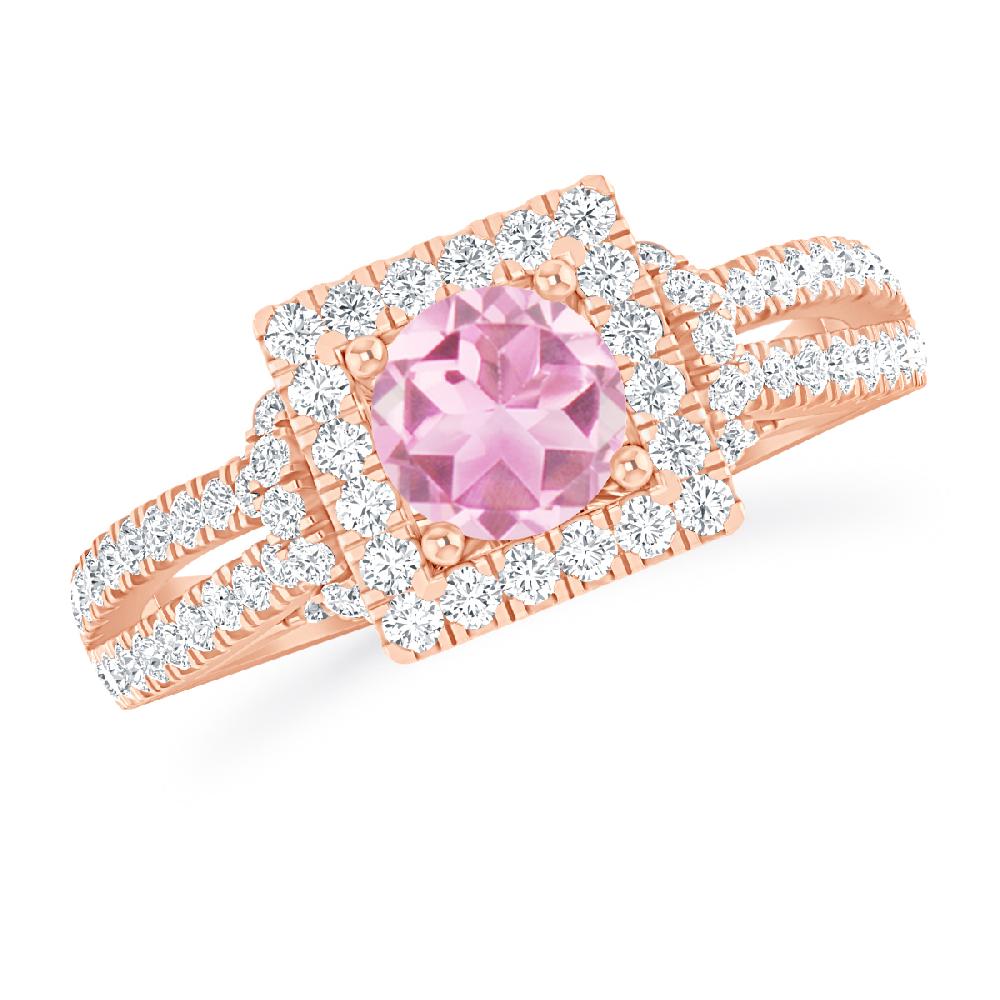 Rose Gold - Pink Tourmaline