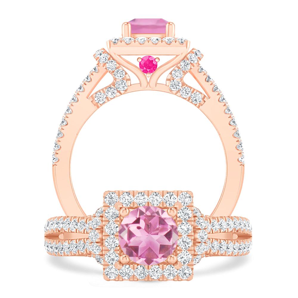 Rose Gold - Pink Tourmaline