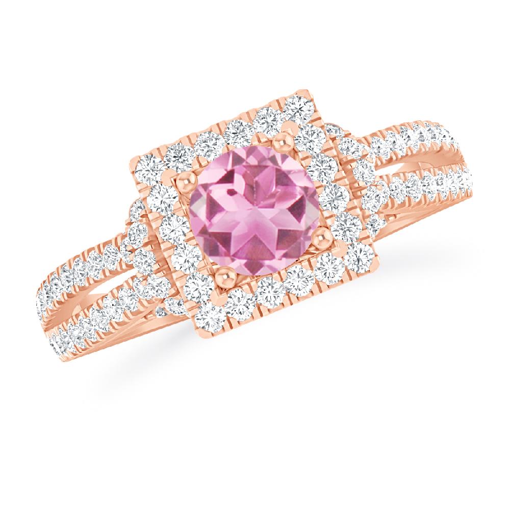 Rose Gold - Pink Tourmaline