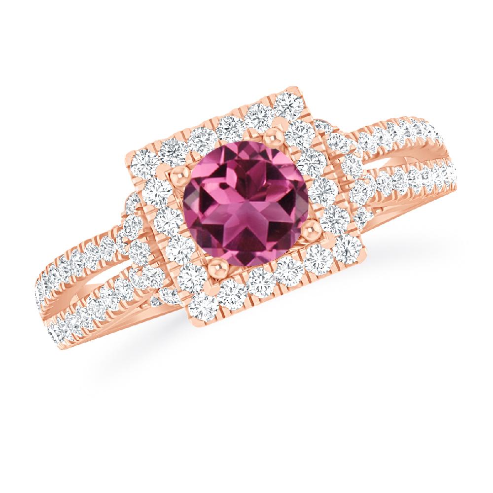 Rose Gold - Pink Tourmaline