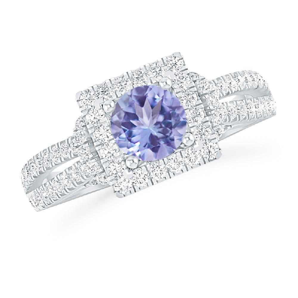 White Gold - Tanzanite