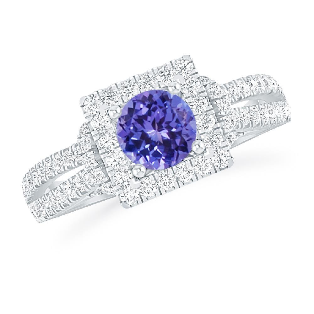 White Gold - Tanzanite