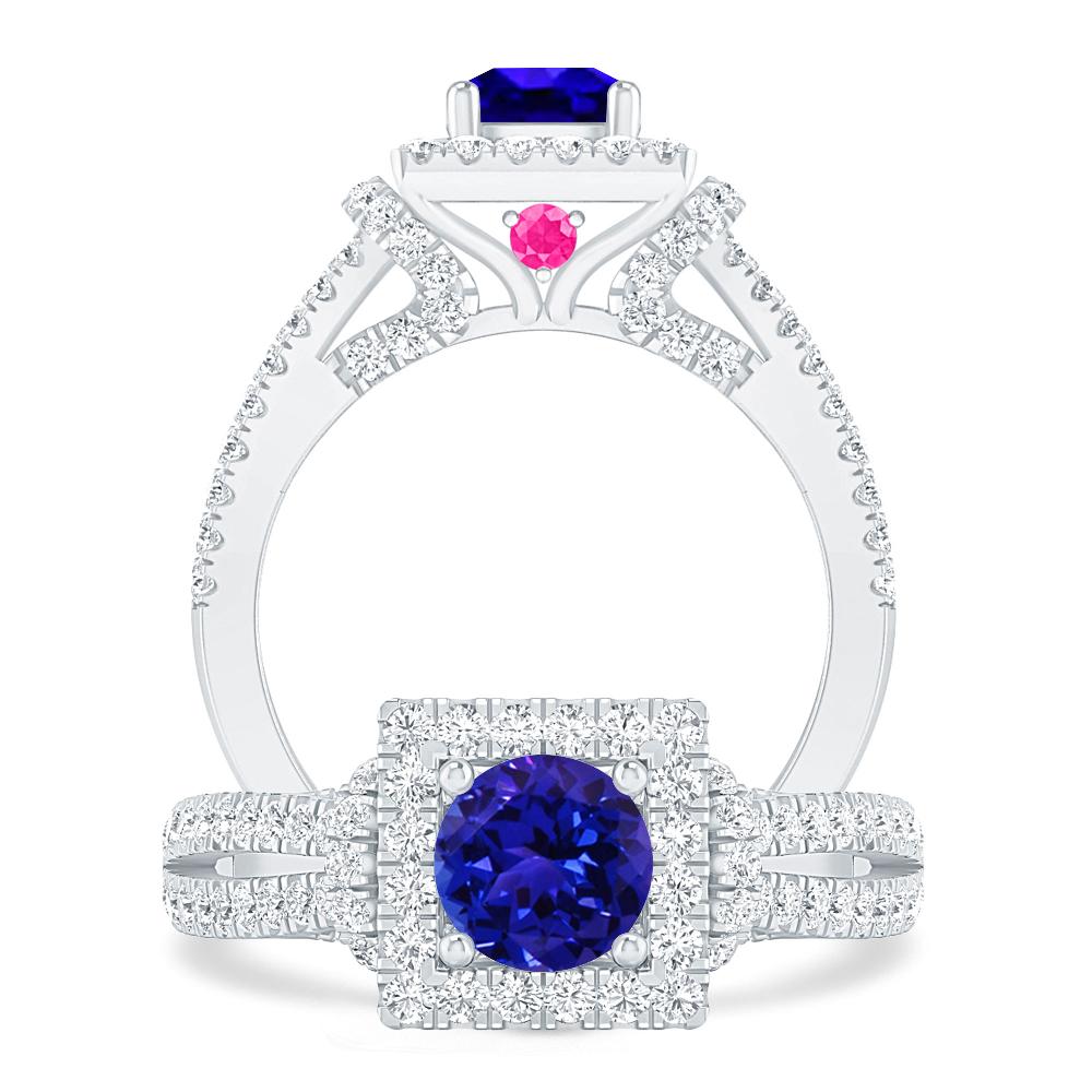 White Gold - Tanzanite