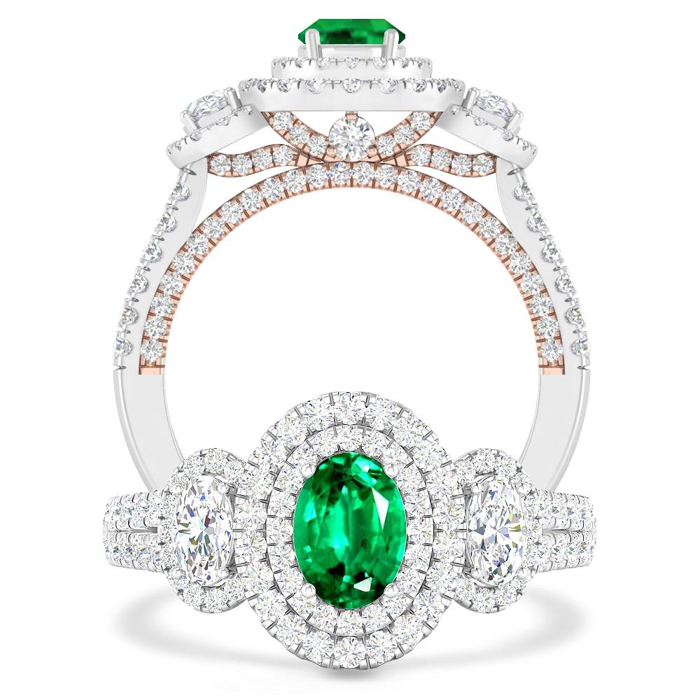 White Gold - Emerald