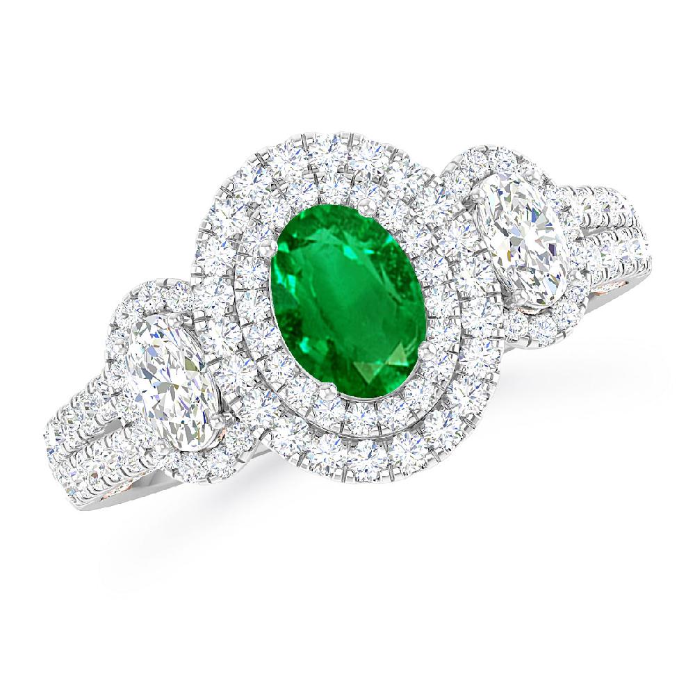 White Gold - Emerald