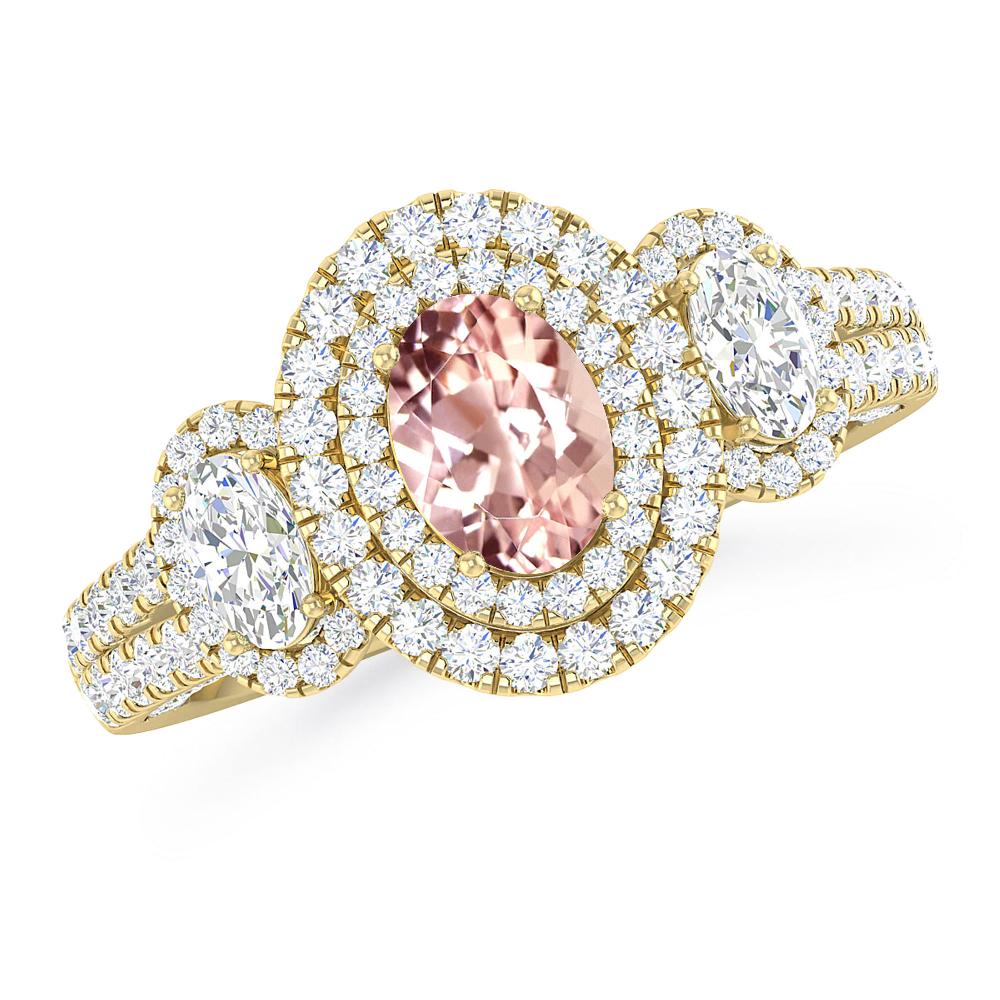 Yellow Gold - Morganite