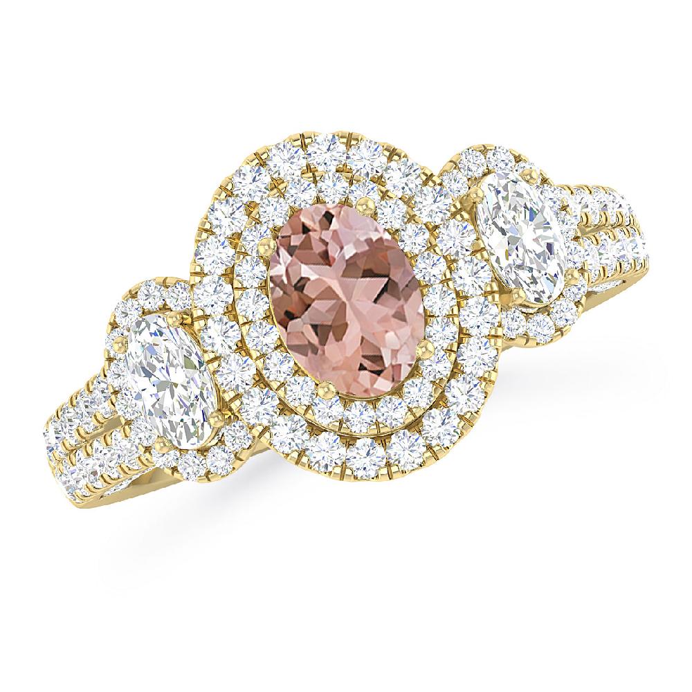 Yellow Gold - Morganite