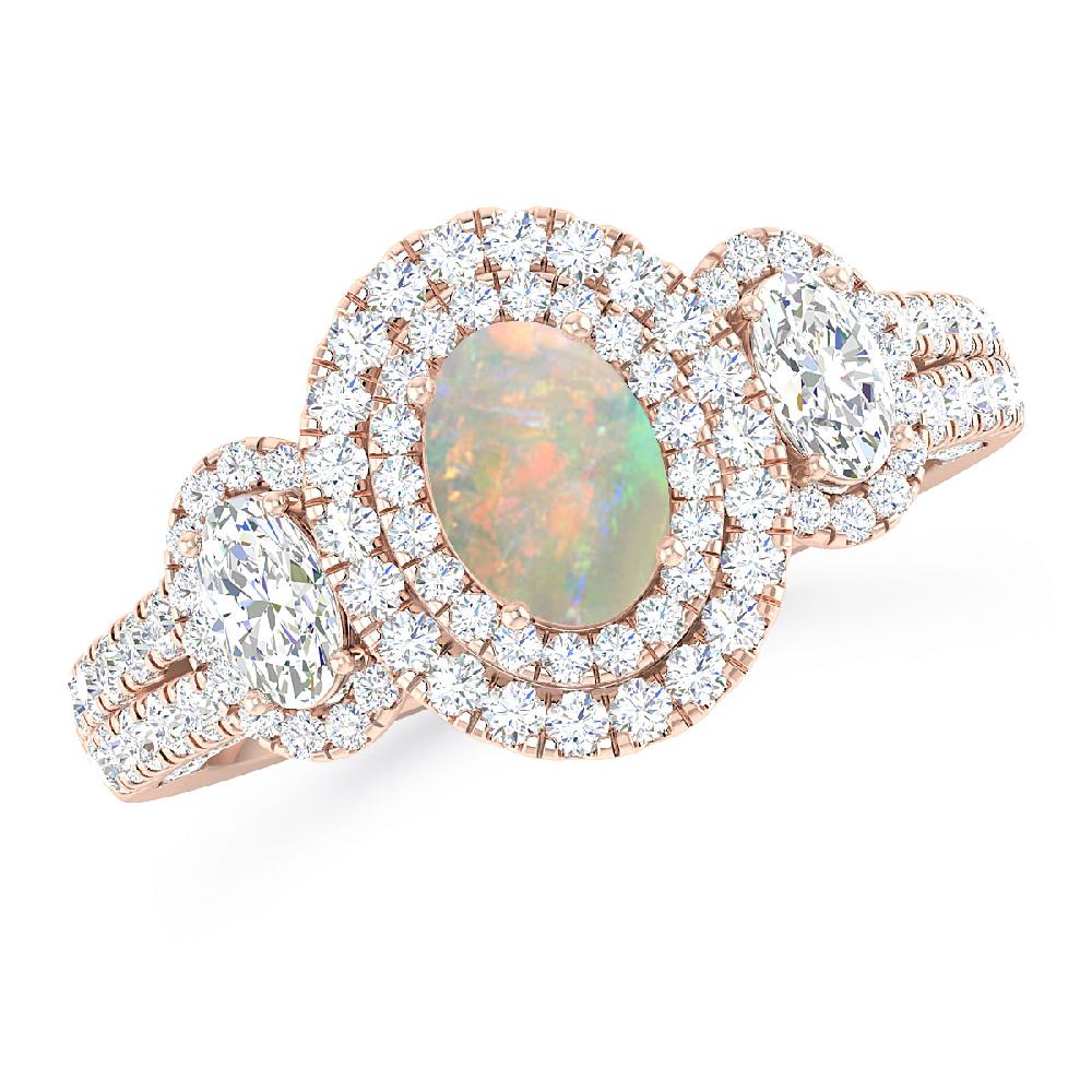 Rose Gold - Opal