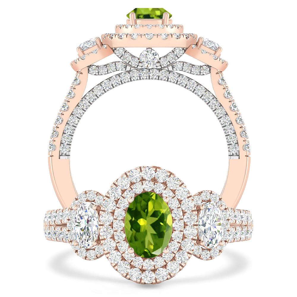 Rose Gold - Peridot