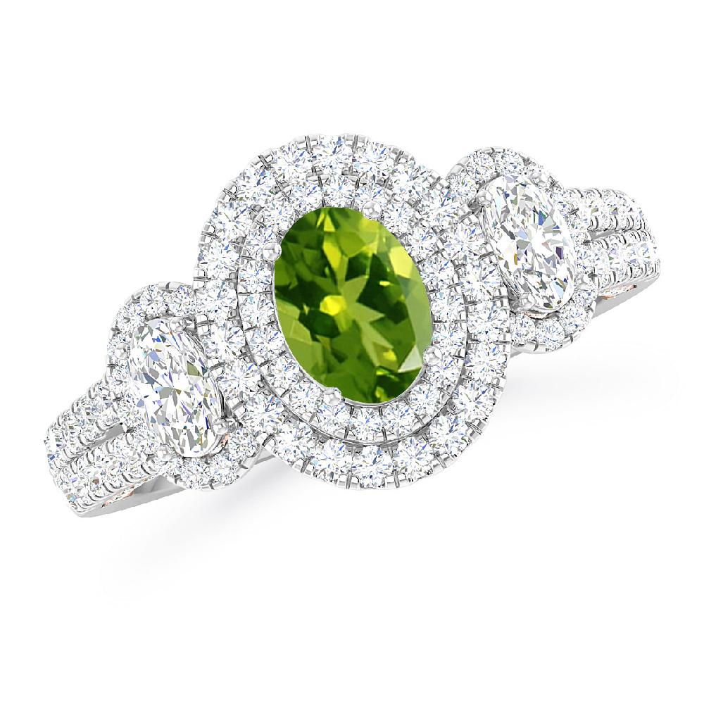 White Gold - Peridot