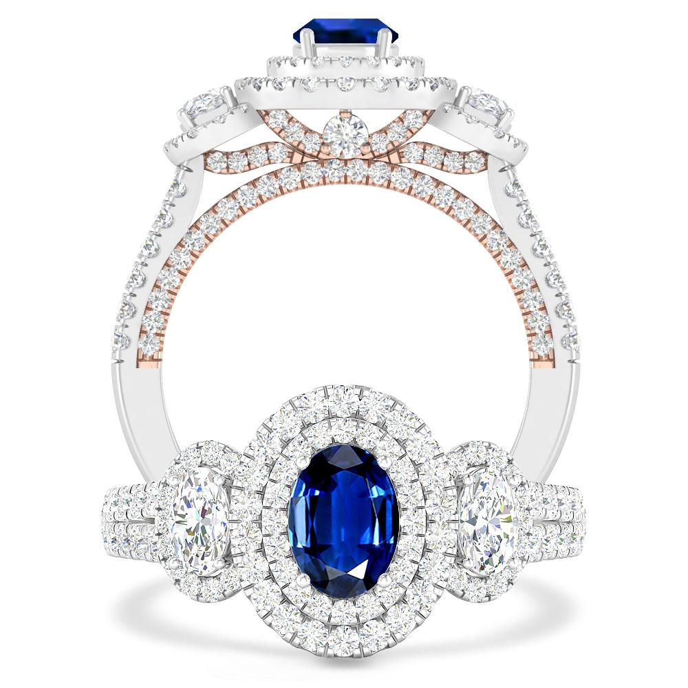 White Gold - Sapphire