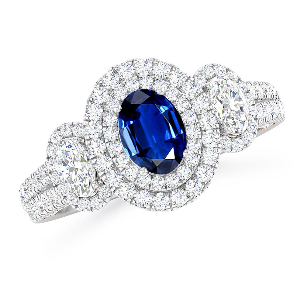 White Gold - Sapphire